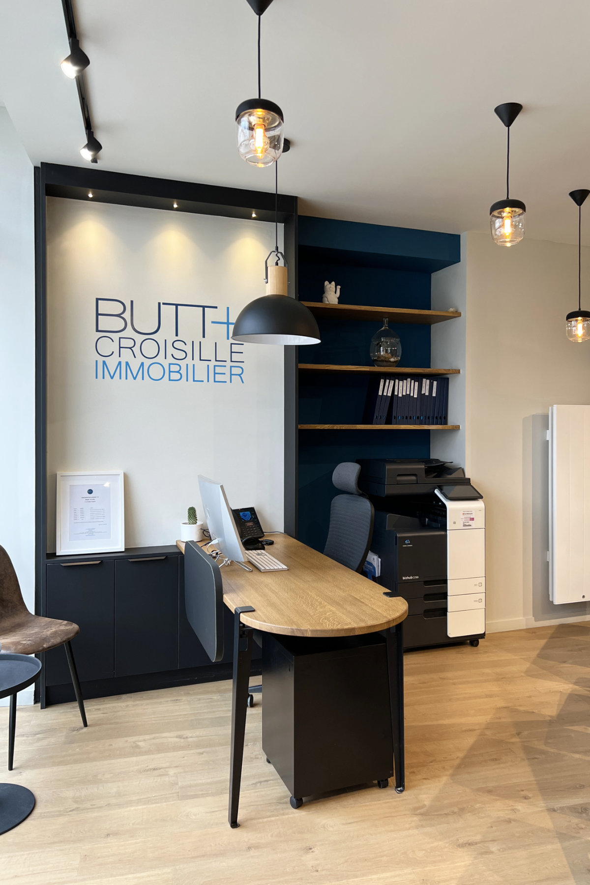 bureau accueil agence immobilière butt & croisille