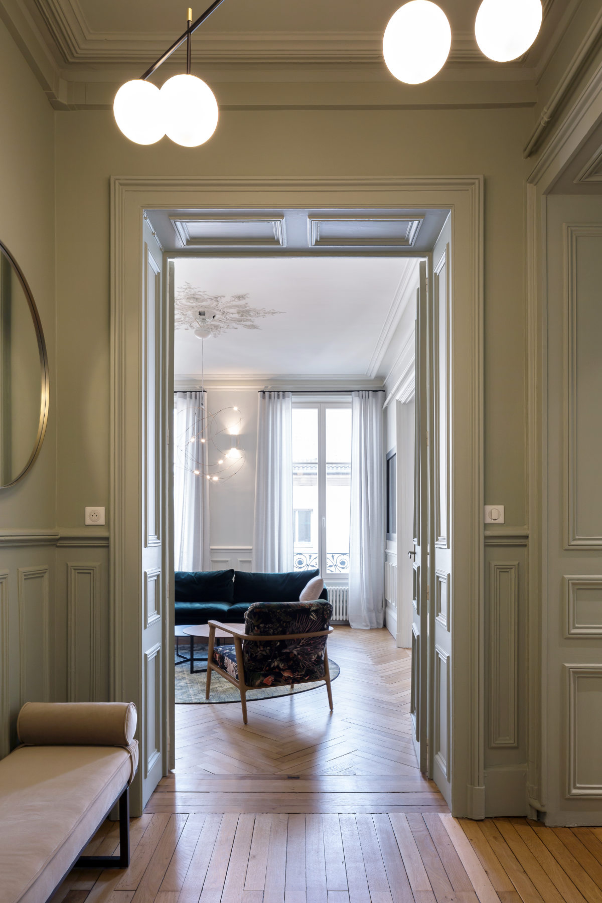 ouverture sur séjour depuis entrée